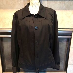 Dana Buchanan Size 16 Black Jacket! NWT